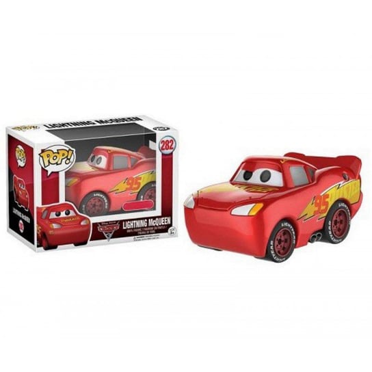 Funko POP! Disney Pixar, figurka kolekcjonerska, Cars, Lightning McQueen, 282 Funko POP!