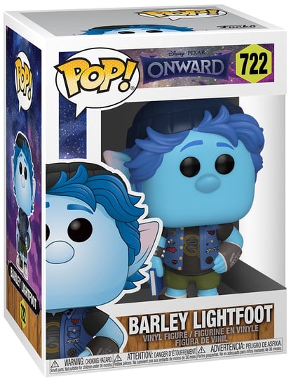 Funko POP! Disney Pixar, figurka kolekcjonerska, Onward, Barley Lightfoot, 722 Funko POP!