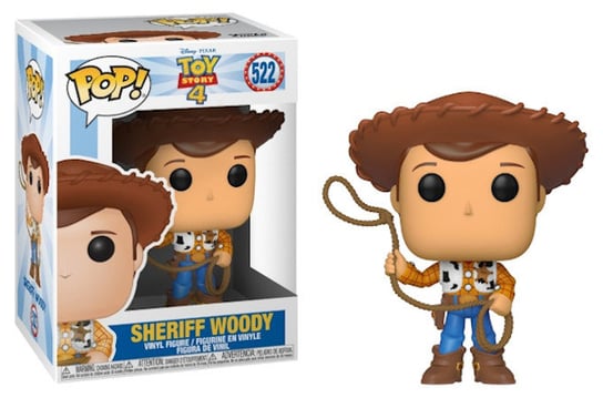 Funko POP! Disney Pixar, figurka kolekcjonerska, Toy Story, Sheriff Woody, 522 Funko POP!
