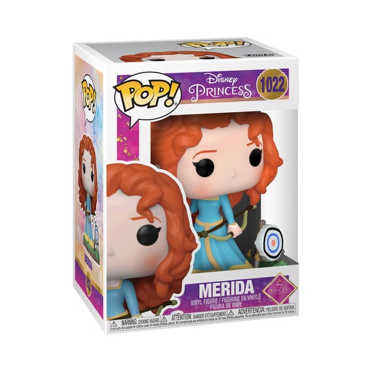 Funko POP! Disney Princess, figurka kolekcjonerska, Merida, 1022 Funko POP!