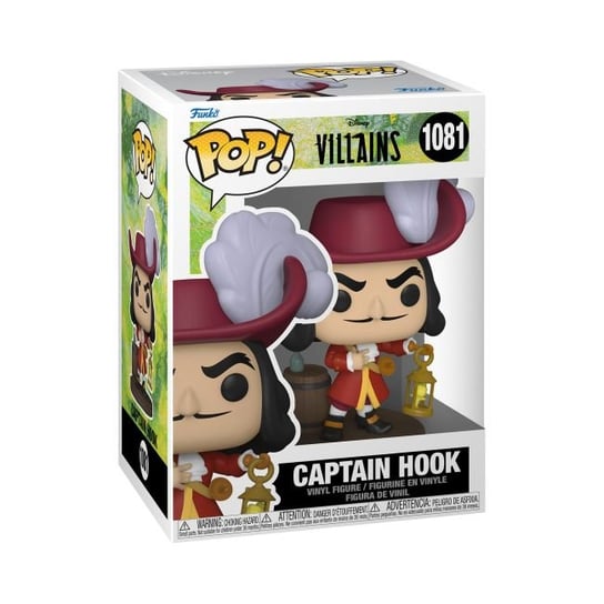 Funko POP! Disney Villains, figurka kolekcjonerska, Captain Hook, 1081 Funko POP!