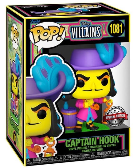 Funko POP! Disney Villains, figurka kolekcjonerska, Captain Hook, Specjalna Edycja, 1081 Funko POP!