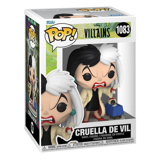 Funko POP! Disney Villains, figurka kolekcjonerska, Cruella de Vil, 1083 Funko POP!