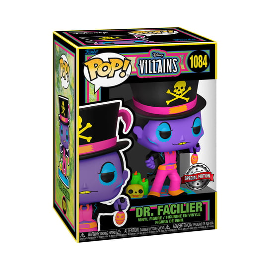 Funko POP! Disney Villains, figurka kolekcjonerska, Dr.Facillier, Specjalna Edycja, 1084 Funko POP!