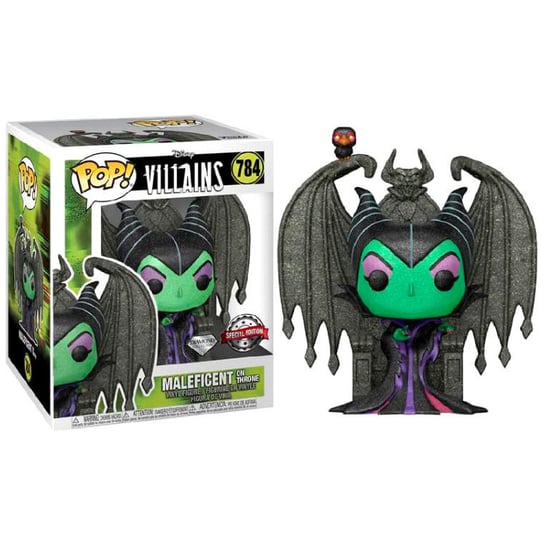 Funko POP! Disney Villains, figurka kolekcjonerska, Maleficent On Throne, Edycja Specjalna, 784 Funko POP!