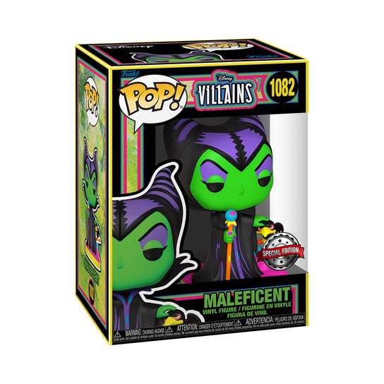 Funko POP! Disney Villains, figurka kolekcjonerska, Maleficent, Specjalna Edycj, 1082 Funko POP!