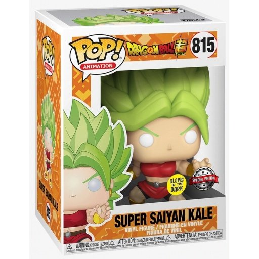 Funko POP Dragon Ball 815 Super Saiyan Kale glow Special Edition Funko - POP!