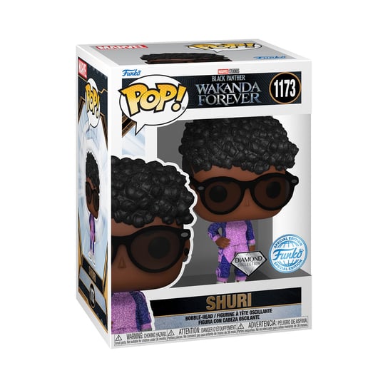 Funko POP! Exclusive, figurka kolekcjonerska, Marvel, Black Panther, Shuri, 1173 Funko POP!