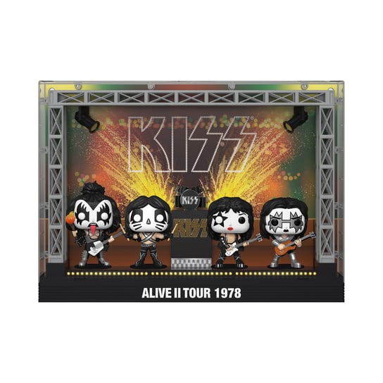 Funko POP! Exclusive, figurka kolekcjonerska, Moment, KISS, Alive Tour II 1978, 03 Funko POP!