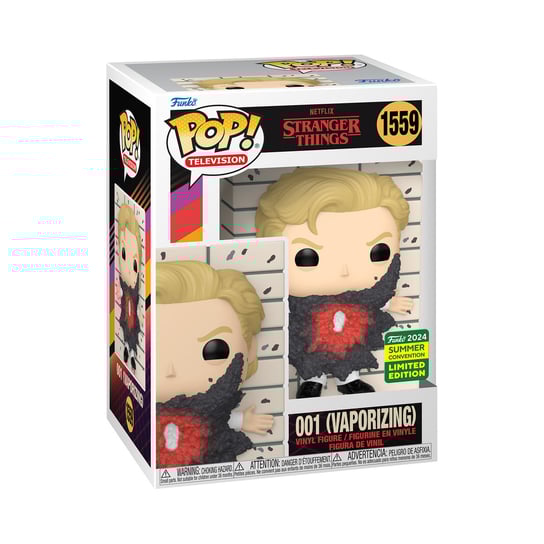 Funko POP! Exclusive,figurka kolekcjonerska,Stranger Things (TV),001 Vaporizing Funko