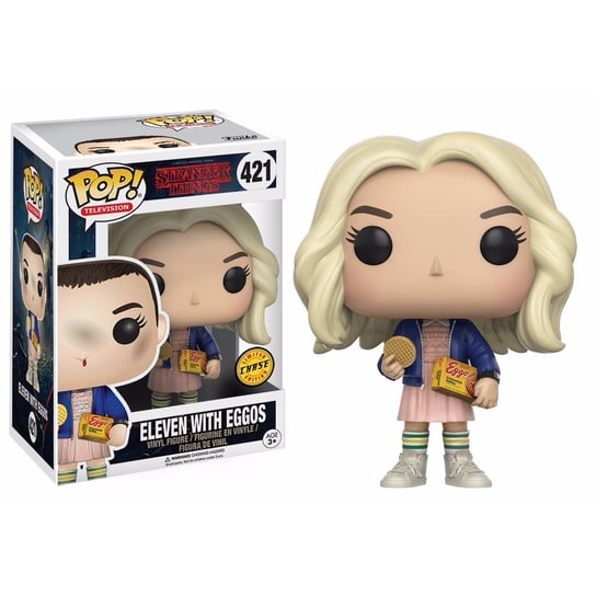 FUNKO POP, Figurka Eleven with Eggos Chase - Stranger Things Funko