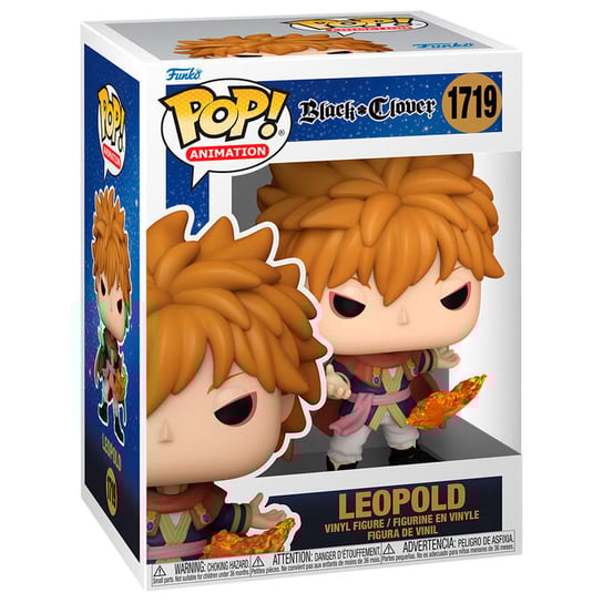 Funko POP!,figurka kolekcjonerska,Black Clover, Leopold Funko