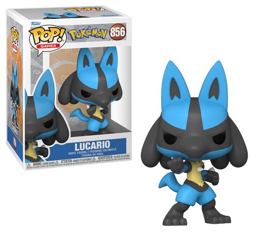 Funko POP!, figurka kolekcjonerska, Games: Pokemon - Lucario(EMEA) Funko POP!