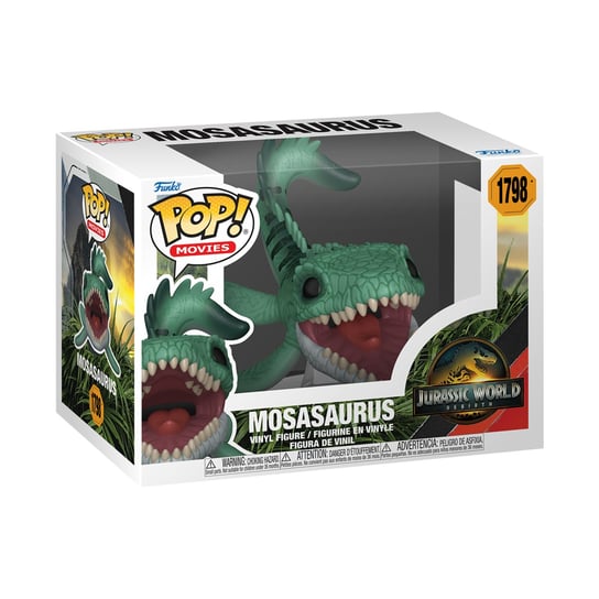 Funko POP!, figurka kolekcjonerska, Jurrasic World Rebirth, Mozazaur Funko