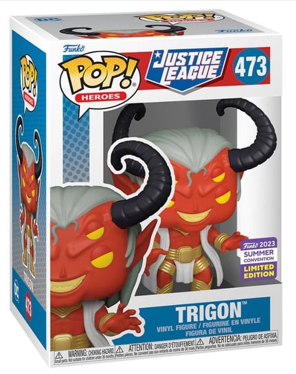 Funko Pop!, figurka kolekcjonerska, Justice League: Trigon, Exclusive Funko POP!