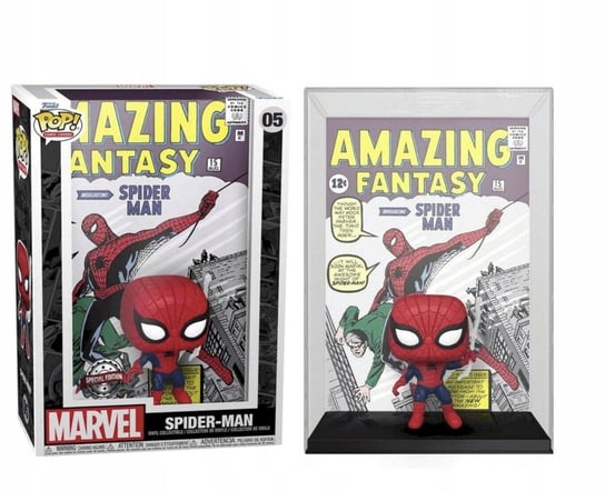 Funko POP!, figurka kolekcjonerska, Marvel Comic Cover: Spider-Man Funko