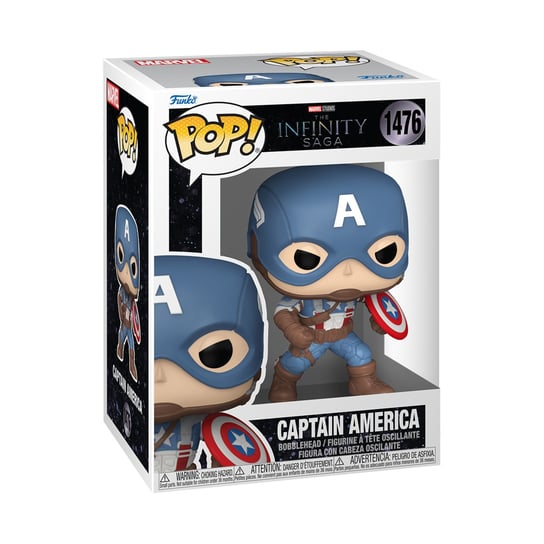 Funko POP!,figurka kolekcjonerska,Marvel-Multiple,The Infinity Saga Captain America Funko