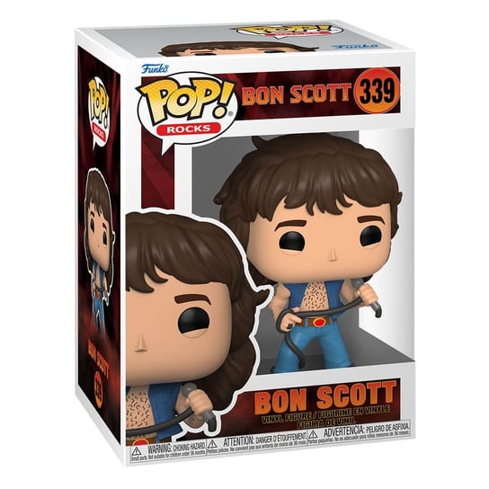 Funko POP!, figurka kolekcjonerska, Rocks AC/DC- Bon Scott Funko POP!