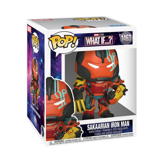 Funko POP!, figurka kolekcjonerska Sakaarian Iron Man What If...? Funko POP!