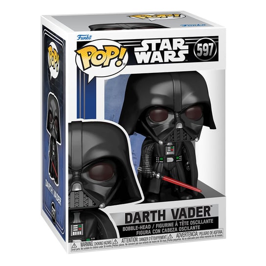 Funko POP!,figurka kolekcjonerska,Star Wars, Darth Vader, 597 Funko