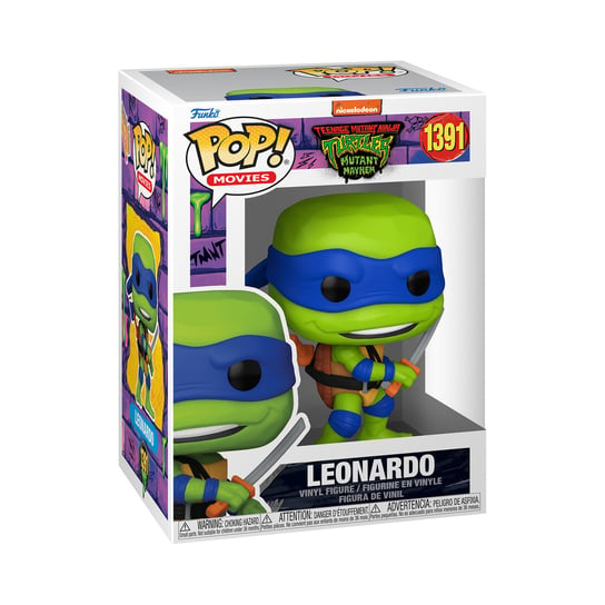 Funko POP!, figurka kolekcjonerska, Teenage Mutant Ninja Turtles, Leonardo Funko POP!