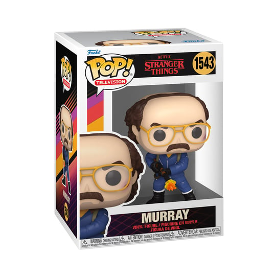 Funko POP!, figurka kolekcjonerska, TV: Stranger Things S4 - Murray w/FT Funko POP!