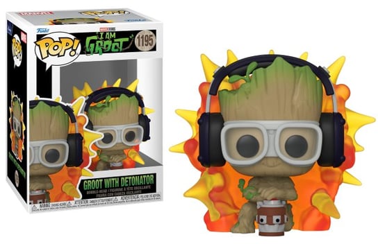 Funko POP, Figurka Marvel: IAG Groot w/ detonator Funko