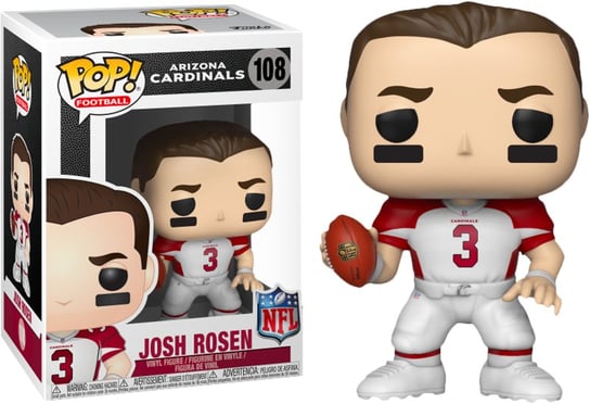 Funko POP! Football, figurka kolekcjonerska, Arizona Cardinals, Josh Rosen, 108 Funko POP!