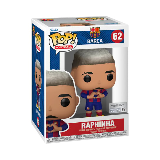 Funko POP! Football, figurka kolekcjonerska, Barca, Raphinha, 62 Funko POP!