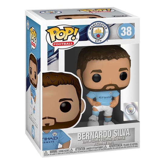 Funko POP! Football, figurka kolekcjonerska, Manchester City, Bernardo Silva, 38 Funko POP!