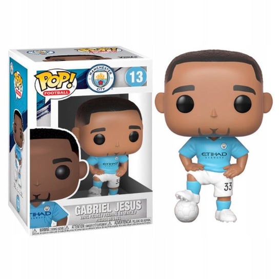 Funko POP! Football, figurka kolekcjonerska, Manchester City, Gabriel Jesus, 13 Funko POP!
