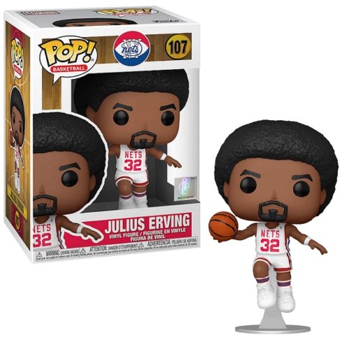 Funko POP! Football, figurka kolekcjonerska, Nets, Julius Erving, 107 Funko POP!