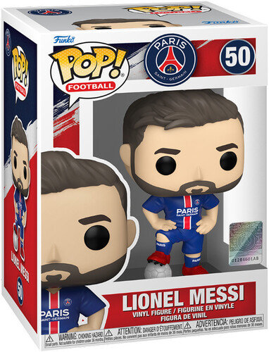 Funko POP! Football, figurka kolekcjonerska, PSG, Lionel Messi, 50 Funko POP!
