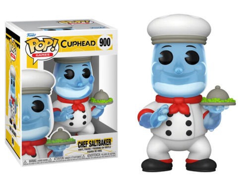 funko pop! games figurka cuphead chef saltbaker Funko