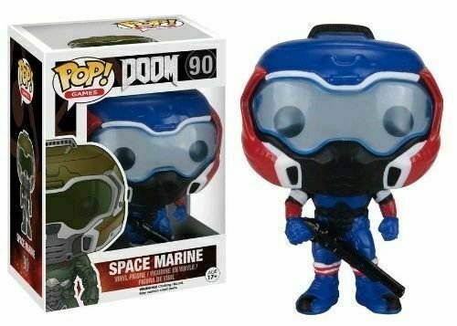 Funko POP! Games, figurka kolekcjonerska, Doom, Space Marine, 90 Funko POP!