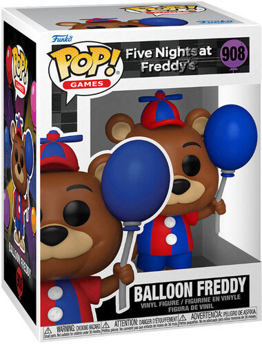 Funko POP! Games, figurka kolekcjonerska, Five Nights at Freddy's, Balloon Freddy, 908 Funko POP!