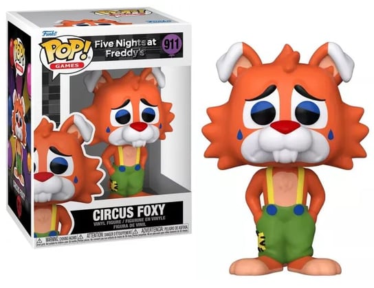 Funko POP! Games, figurka kolekcjonerska, FNAF, Circus Foxy, 911 Funko POP!