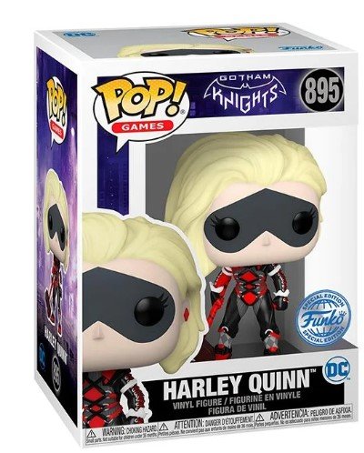 Funko POP! Games, figurka kolekcjonerska, Gotham Knights, Harley Quinn, Special Ediition, 895 Funko POP!