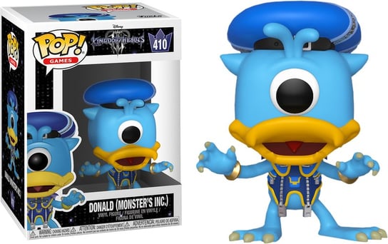 Funko POP! Games, figurka kolekcjonerska, Kingdom Hearts, Donald (Monster Inc), 410 Funko POP!