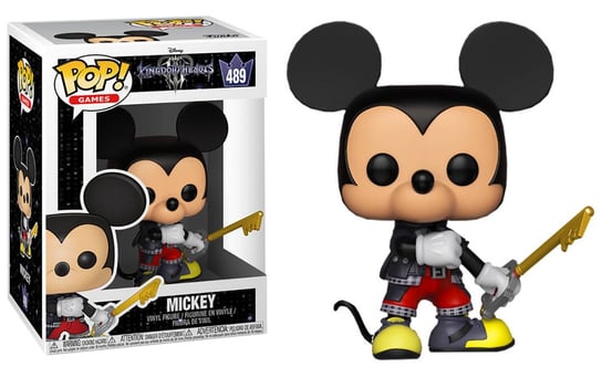 Funko POP! Games, figurka kolekcjonerska, Kingdom Hearts, Mickey, 489 Funko POP!