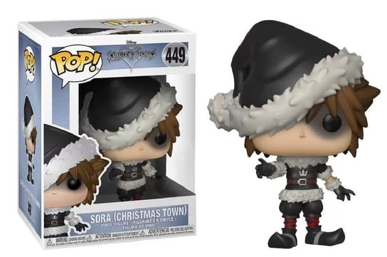 Funko POP! Games, figurka kolekcjonerska, Kingdom Hearts, Sora (Christmas Town), 449 Funko POP!