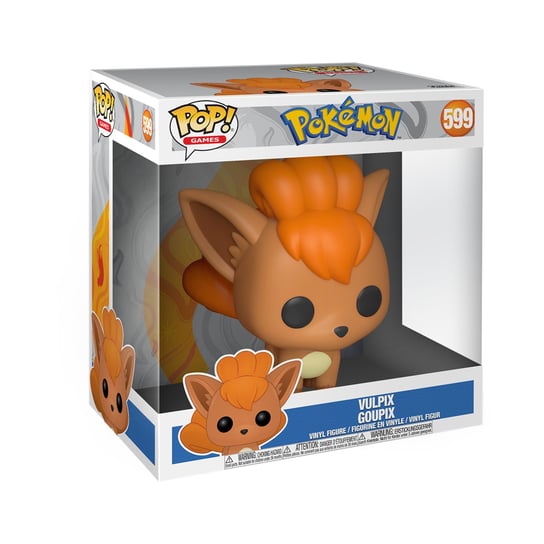 Funko POP! Games, figurka kolekcjonerska, Pokemon, Vulpix, 599 Funko POP!