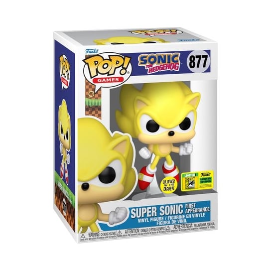 Funko POP! Games, figurka kolekcjonerska, Super Sonic, Limitowana Edycja, 877 Funko POP!