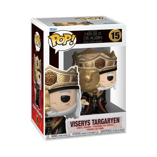 Funko POP! Games Of Thrones, figurka kolekcjonerska, House of Dragon, Viserys Targaryen, 15 Funko POP!