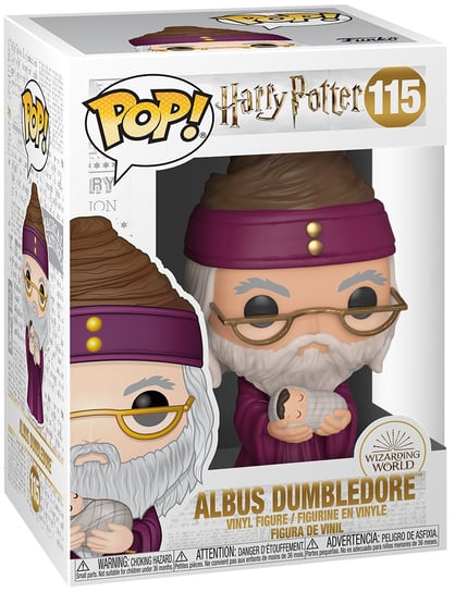 Funko POP! Harry Potter, figurka kolekcjonerska, Albus Dumbledore, 115 Funko POP!