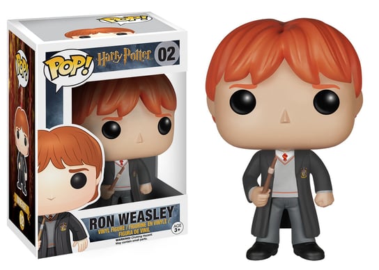 Funko POP! Harry Potter, figurka kolekcjonerska, Ron Weasley, 02 Funko POP!