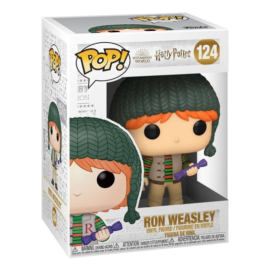 Funko POP! Harry Potter, figurka kolekcjonerska, Ron Weasley, 124 Funko POP!