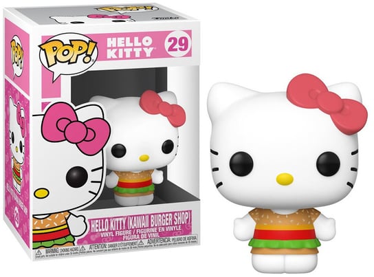 Funko POP! Hello Kitty, figurka kolekcjonerska, Hello Kitty (Kawaii Burger Shop), 29 Funko POP!