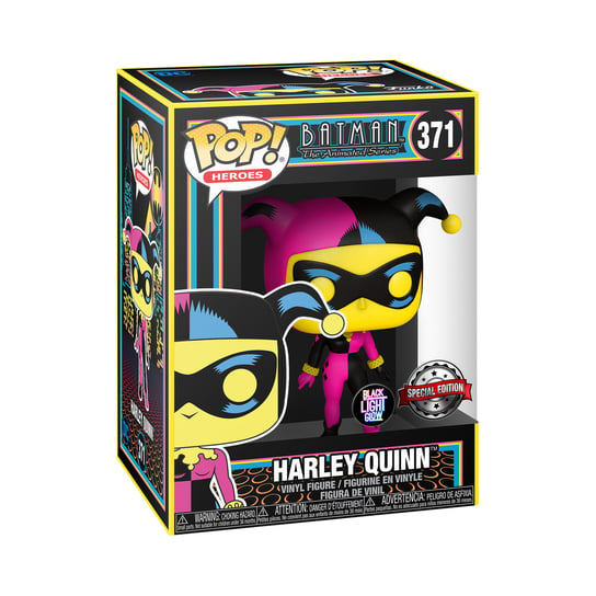 Funko POP! Heroes, figurka kolekcjonerska, Batman, Harley Quinn, Glow, 371 Funko POP!