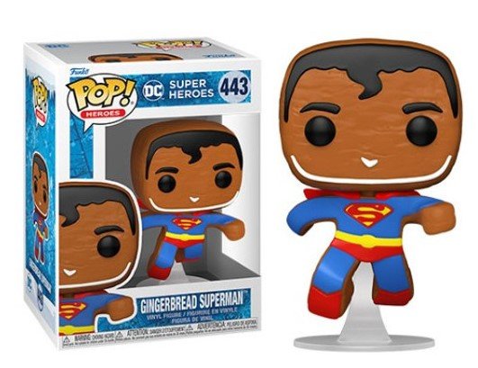 Funko POP! Heroes, figurka kolekcjonerska, DC Super Heroes, Gingerbread Superman, 443 Funko POP!